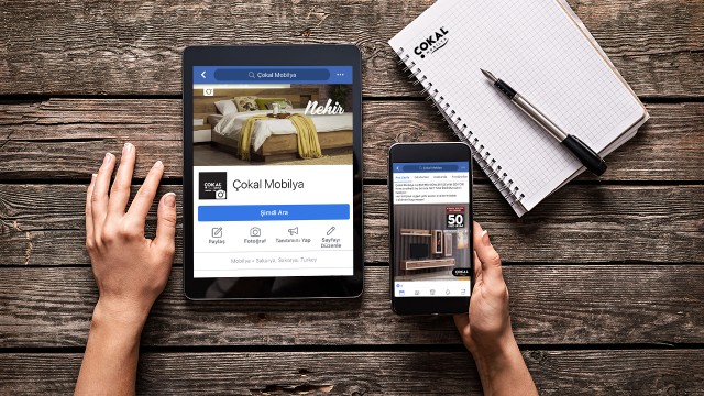 Çokal Mobilya “Sosyal Medya” hesap yönetimini sağlıyoruz.