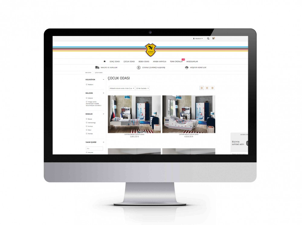 İnternet Satış Sitesi ile “TİTİ” kendini dahada genç hissediyor.