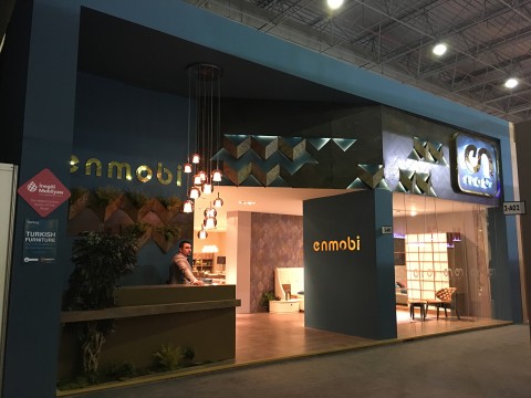 CNR IMOB 2016 Fuar stand çalışması “Enmobi Mobilya” 