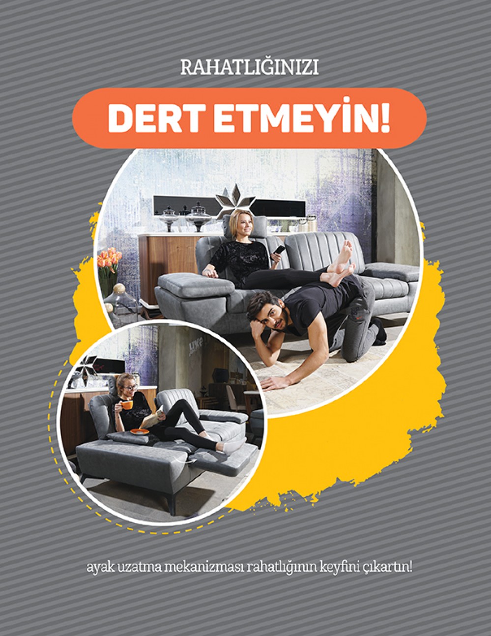 Mobilya sektöründe yaptığı çözümleri anlatan Luxe Life “Dert Etmeyin Projesi” Görsel Tasarımları