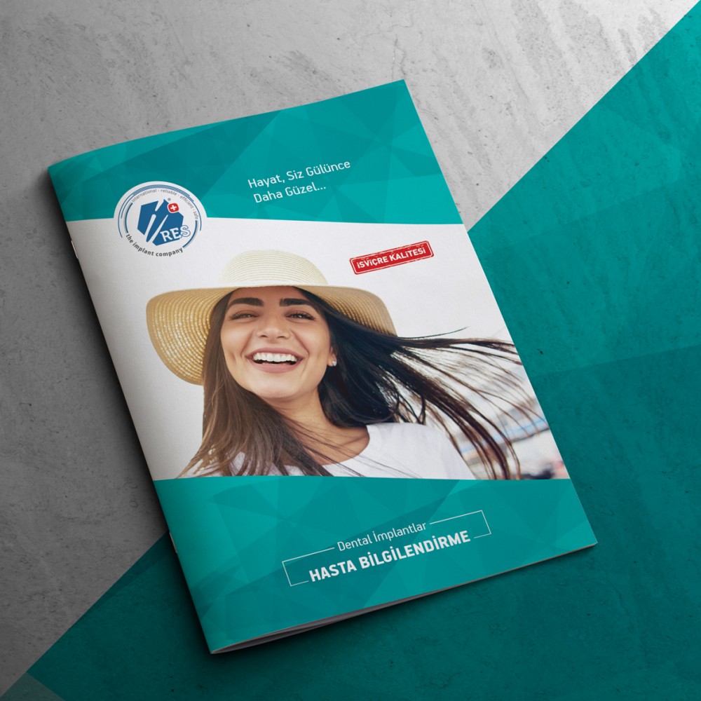 Dentegre Medikal için hazırladığımız “Kurumsal Kimlik Kitapçığı”