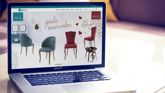 Yeni konsept sunumları ile “Balin Sandalye” internet sayfası tasarımı