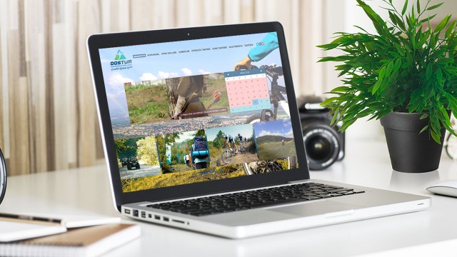 Özgün yazılım alt yapısı ve görseli ile kullanıcı ile etkileşim sağlayan “Dostum İnternet Sayfası”