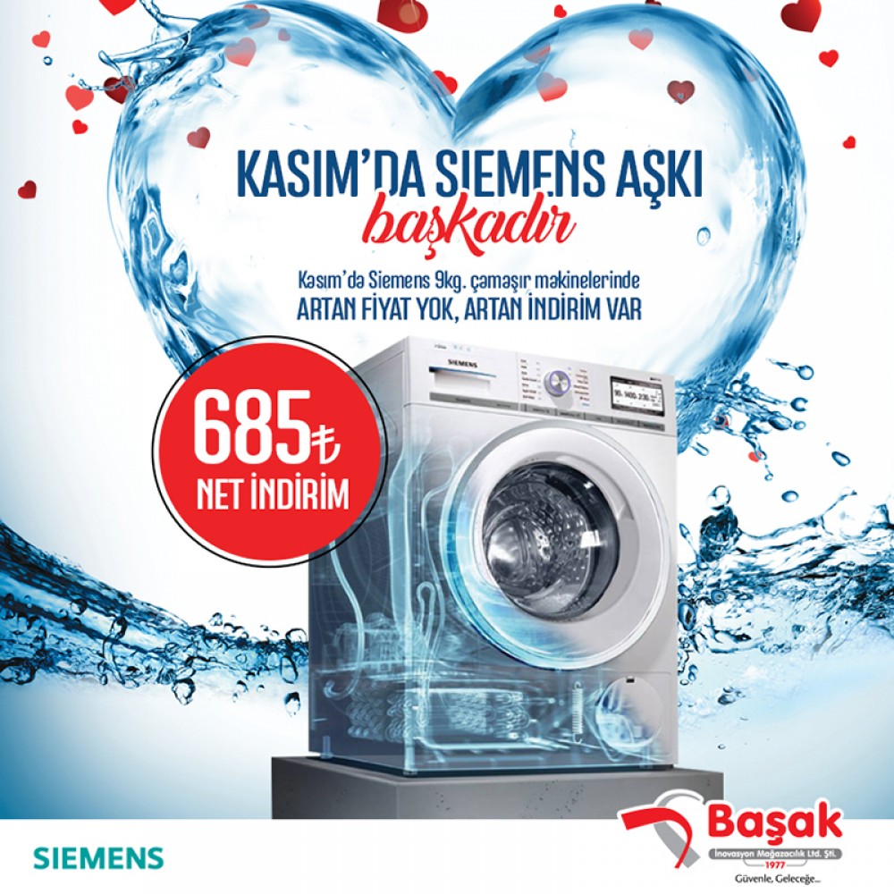 Başak Mağazacılık “Siemens” Sosyal Medya Yönetimi ve Ajans Hizmeti