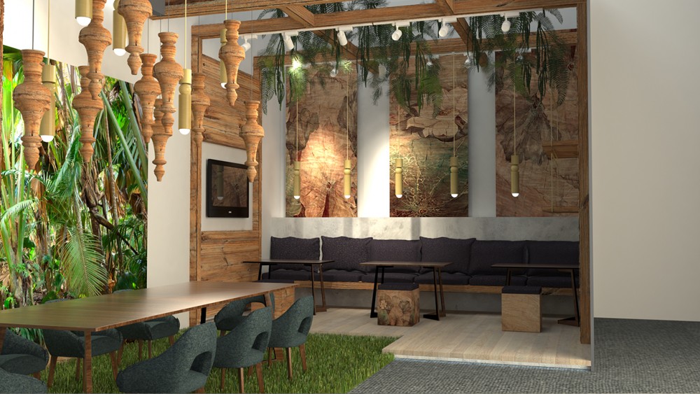 Intermob Fuarı için hazırladığımız “Nanowood” Fuar Standı