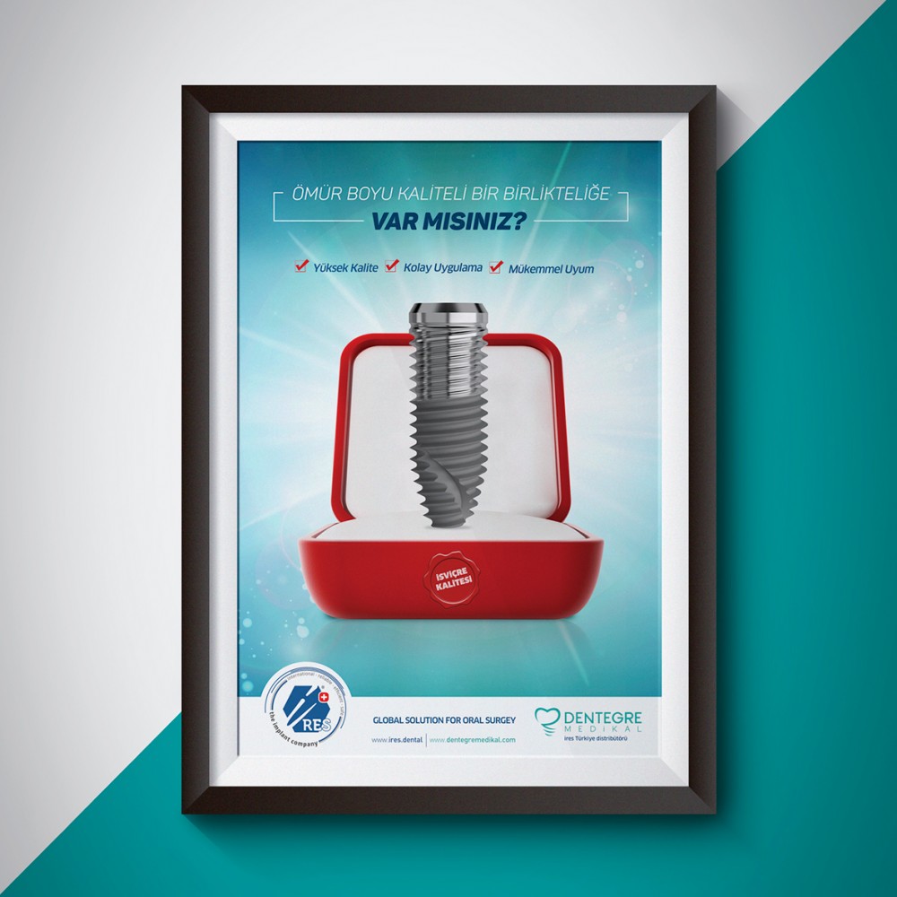 Dentegre Medikal için hazırladığımız “Kurumsal Kimlik Kitapçığı”