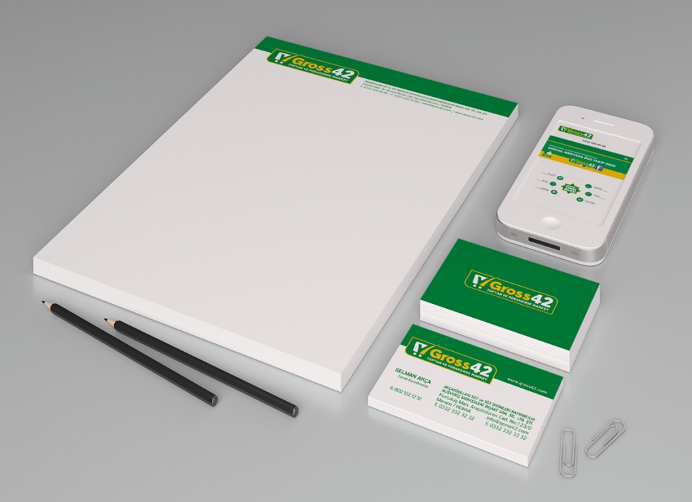 Gross42 Marketleri  “Logo ve Kurumsal Kimlik Tasarımı”