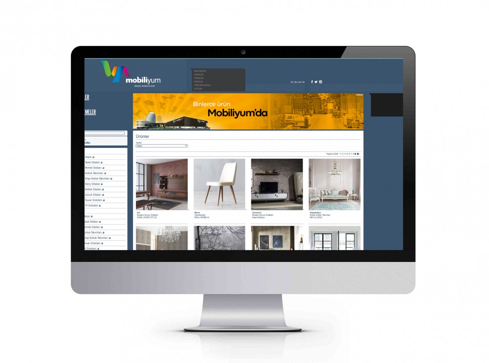 Tüm firmaların kendilerini ifade edebileceği özellikte alt yapısı güçlü “Mobiliyum İnternet Sayfası”