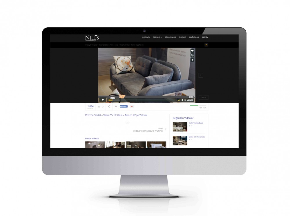 Mobilya sektörünün ilk TV projesi “Nill's TV”