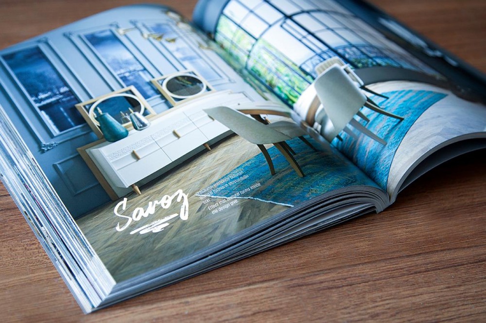 İDOL Mobilya 2018 yılı ürün katalog tasarımı Kuzey Işıkları'nda