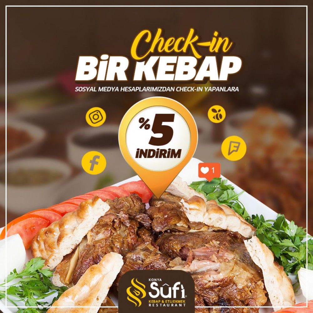 Sufi Kebap Sosyal Medya Yönetimi "Padişahların Yemeği Fırın Kebabı"
