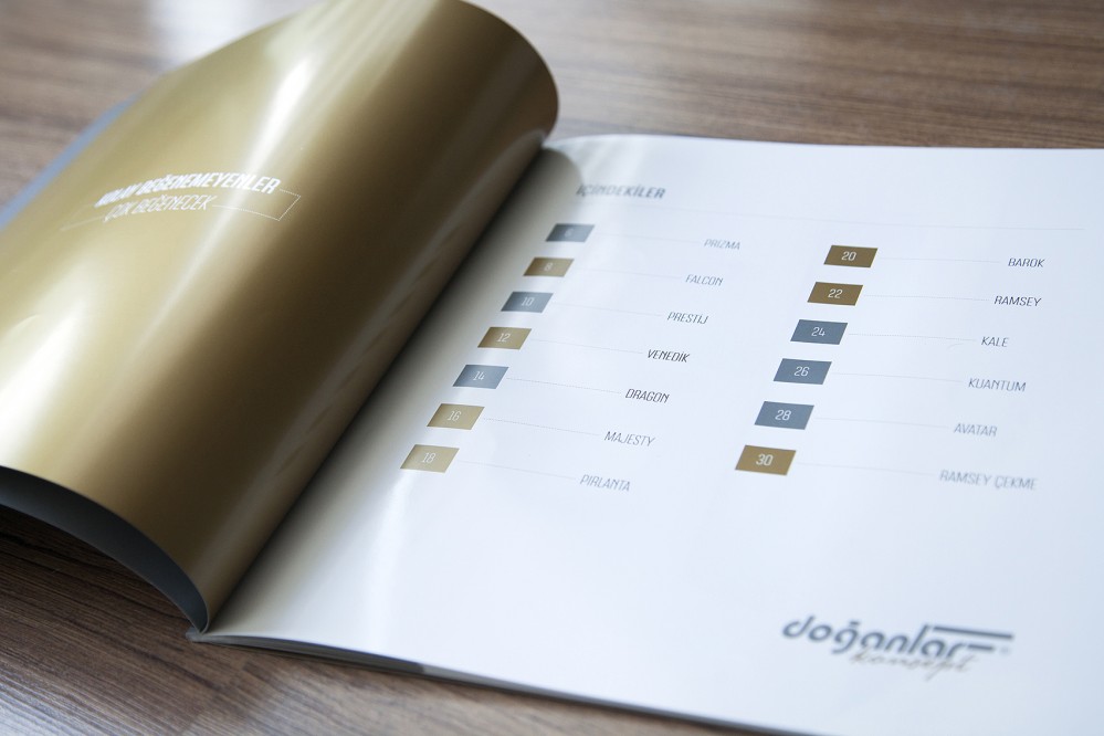 “Doğanlar Konsept” katalog tasarımı ile sizlerleyiz