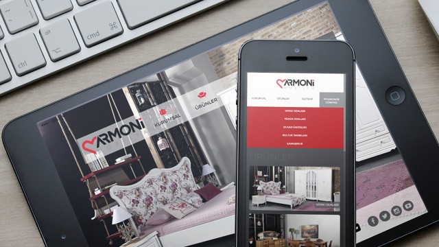 Armoni Mobilya “İnternet Sayfası Tasarımı”