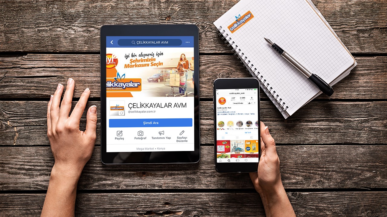 Konya'nın Marketi “Çelikkayalar” Sosyal Medya Yönetimi