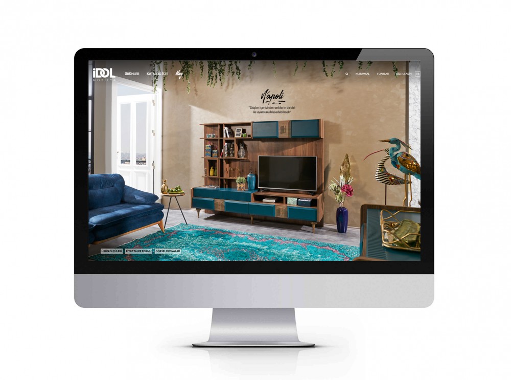 Etkileyici görsel ile yazılım teknolojisinin birleşimi.