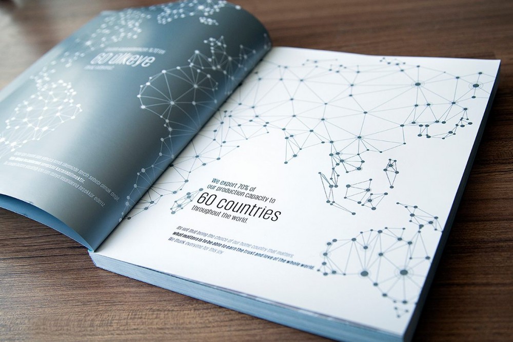 İDOL Mobilya 2018 yılı ürün katalog tasarımı Kuzey Işıkları'nda