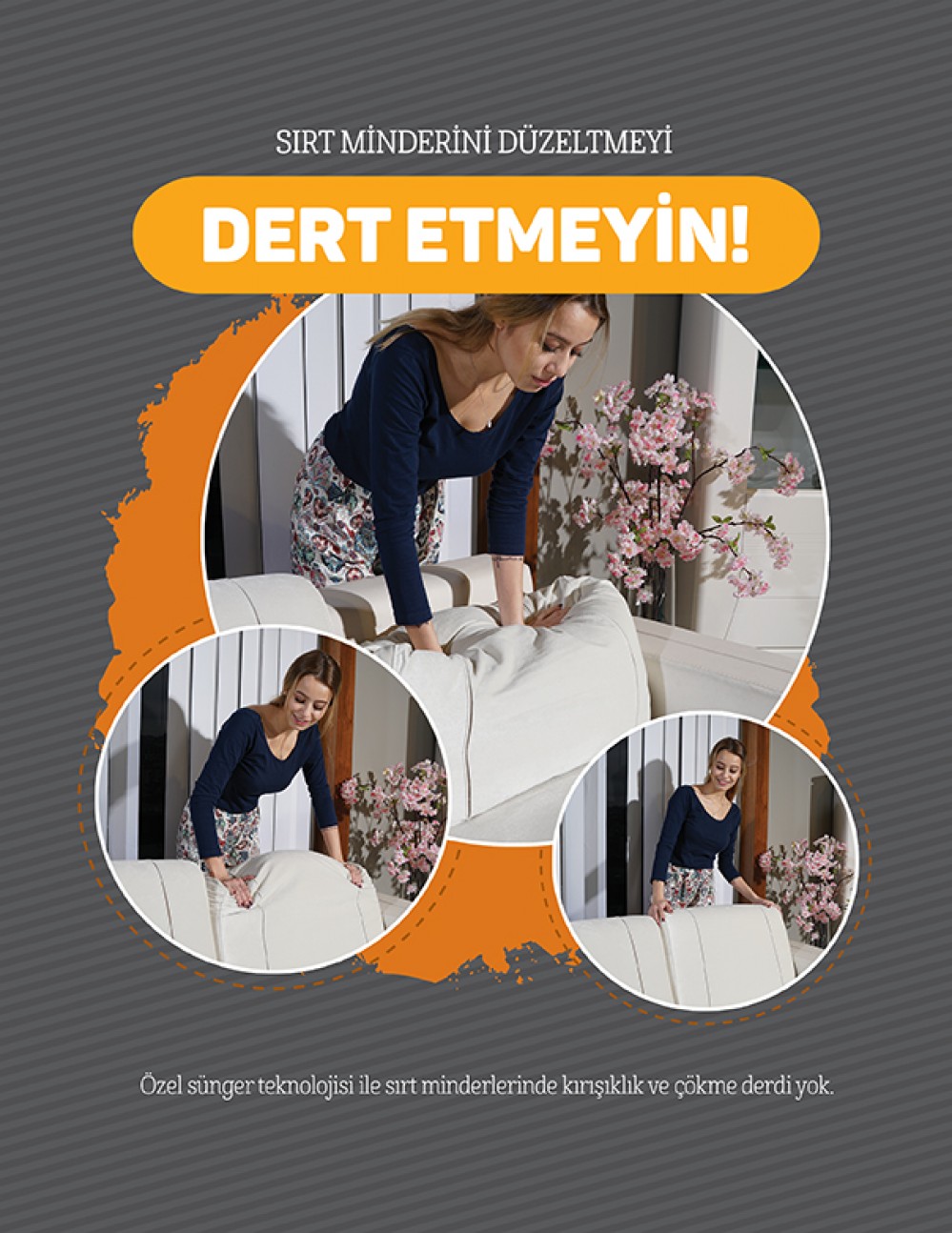 Mobilya sektöründe yaptığı çözümleri anlatan Luxe Life “Dert Etmeyin Projesi” Görsel Tasarımları