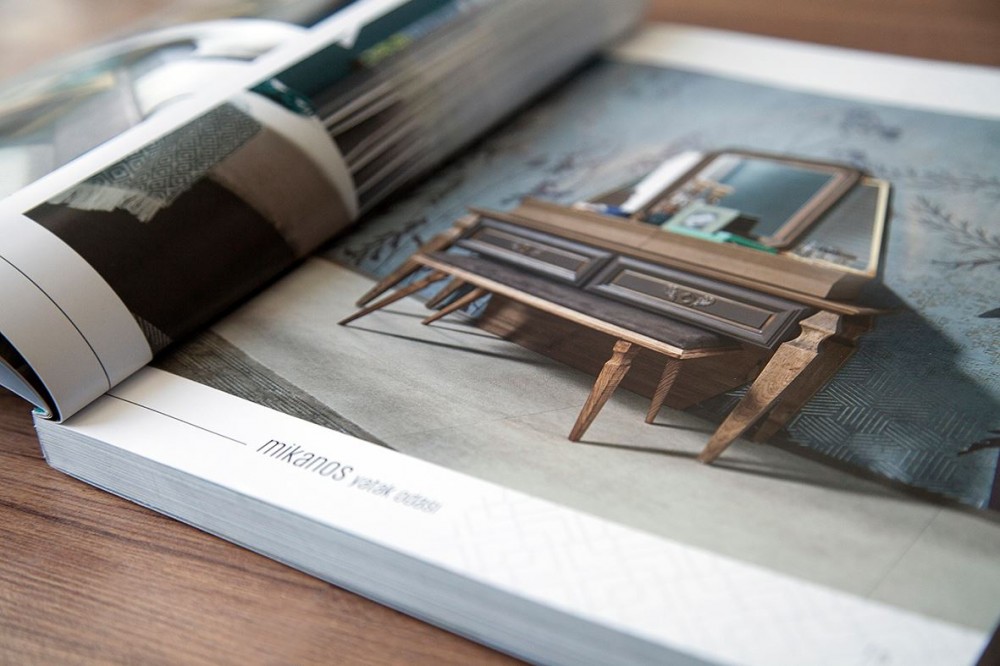 İDOL Mobilya 2018 yılı ürün katalog tasarımı Kuzey Işıkları'nda