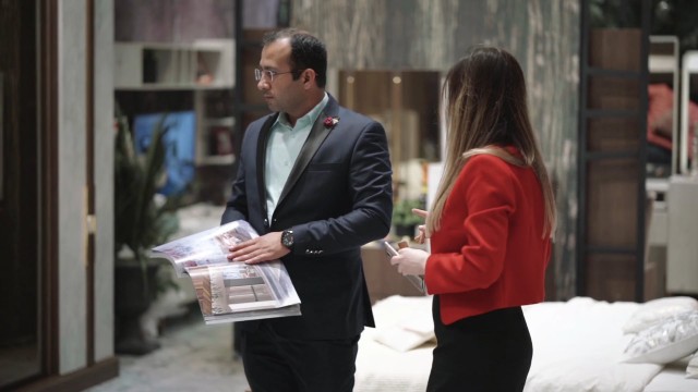 CNR IMOB 2018 fuarı standını ziyaret eden “İDOL Mobilya Müşterileri”
