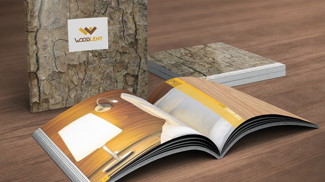 Katalog çalışması yaptığımız “Woodlent” ürün sunumu
