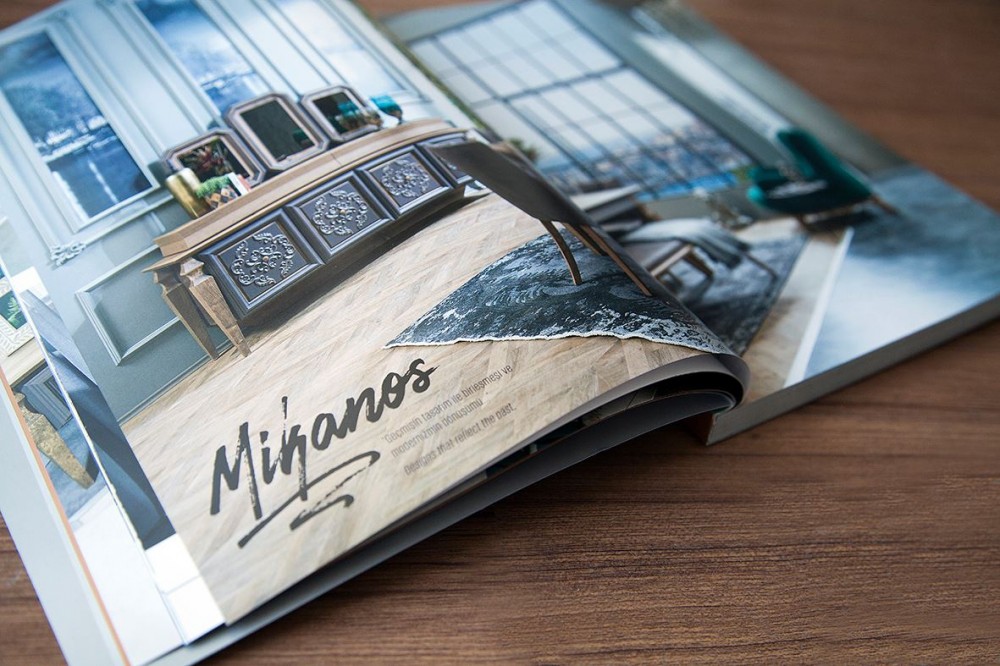 İDOL Mobilya 2018 yılı ürün katalog tasarımı Kuzey Işıkları'nda